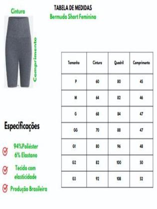 Imagem de Kit Com 2 Bermuda Short Legging Academia Fitness Feminina