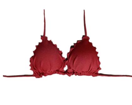 Imagem de Kit com 2 biquíni frufru com bojo parte de cima top