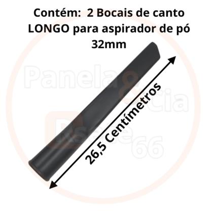 Imagem de Kit com 2 Bocais de canto LONGO  para aspirador de pó de 32mm