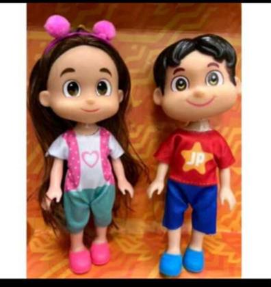 Imagem de Kit com 2 bonecos maria clara e jp