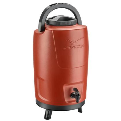 Imagem de Kit com 2 Botijões Térmicos 12L Vermelho Velvet Invicta