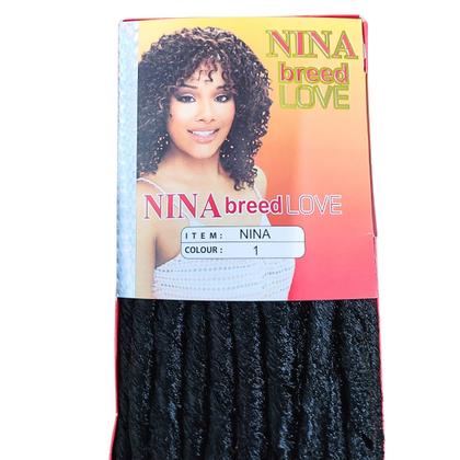 Imagem de Kit com 2 Cabelo Crochet Braids Entrelace Cacheado Volumoso Natural Nina Soft Dread 72 Gramas