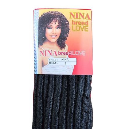 Imagem de Kit com 2 Cabelo Crochet Braids Entrelace Cacheado Volumoso Natural Nina Soft Dread 72 Gramas