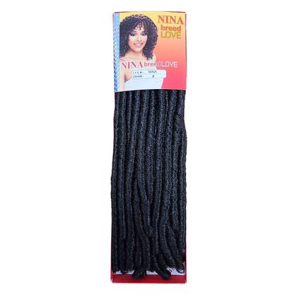 Imagem de Kit com 2 Cabelo Crochet Braids Entrelace Cacheado Volumoso Natural Nina Soft Dread 72 Gramas