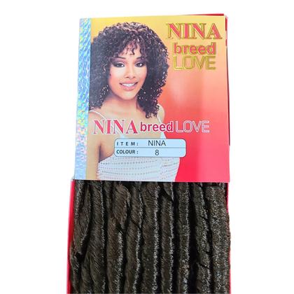 Imagem de Kit com 2 Cabelo Crochet Braids Entrelace Cacheado Volumoso Natural Nina Soft Dread 72 Gramas