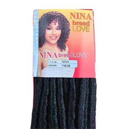 Imagem de Kit com 2 Cabelo Crochet Braids Entrelace Cacheado Volumoso Natural Nina Soft Dread 72 Gramas