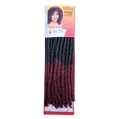 Imagem de Kit com 2 Cabelo Crochet Braids Entrelace Cacheado Volumoso Natural Nina Soft Dread 72 Gramas