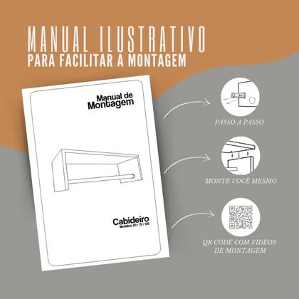 Imagem de Kit com 2 Cabideiros De Parede Arara Para Roupa Decorativa Organizador
