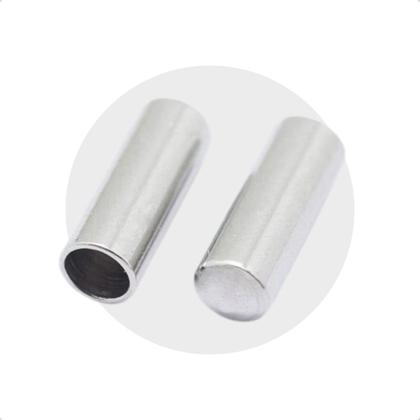 Imagem de Kit com 2 Cabos de Aço para Freio de Bicicleta 3m Cromados e 2 Terminais de Alta Resistência