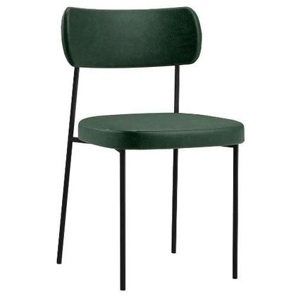 Imagem de Kit com 2 Cadeira Mila Laminado Verde Musgo - FdECOR