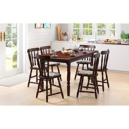 Imagem de Kit com 2 Cadeiras Estofadas Piratini Colonial - 155EA