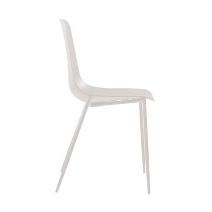 Imagem de Kit com 2 Cadeiras Miami Com Assento em Polipropileno e Base em Aço Pintado Fratini