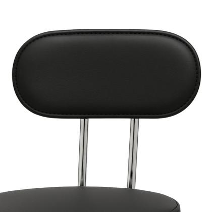 Imagem de Kit com 2 Cadeiras Pop Mocho c/ Encosto Giratório Massagista Plus Evolux