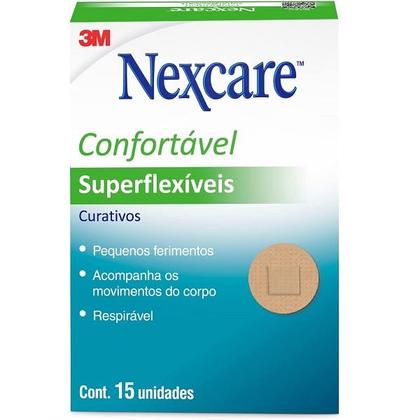 Imagem de Kit com 2 Caixas de Curativos Nexcare 3M Superflexiveis Redondos