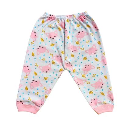 Imagem de Kit Com 2 Calças ( 1 Estampado 1 Liso )