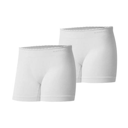 Imagem de Kit Com 2 Calcinhas Boxer Sem Costura Infantil Juvenil Selene Feminina