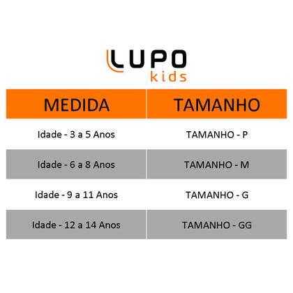 Imagem de Kit com 2 Calcinhas Short Lupo Infantil Juvenil Sem Costura Menina Microfibra Lobinha