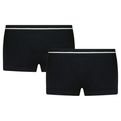 Imagem de Kit com 2 Calcinhas Short Lupo Infantil Juvenil Sem Costura Menina Microfibra Lobinha