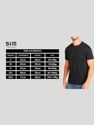 Imagem de Kit com 2 Camisetas Básicas Manga Curta Lisa Slim Fitness