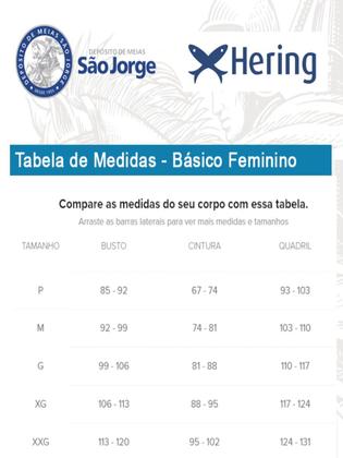 Imagem de Kit com 2 Camisetas Feminina Hering 02tq