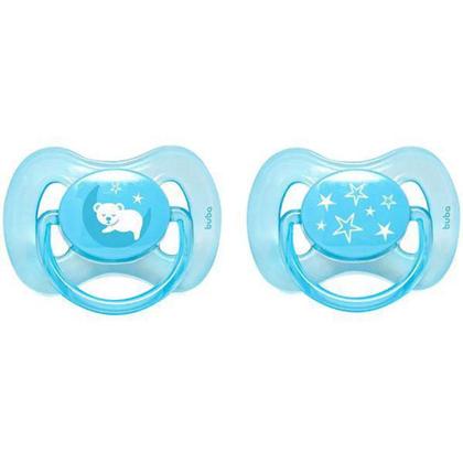 Imagem de Kit com 2 Chupetas Comfort TAM 2 6+ Meses URSINHO/ESTRELA Buba