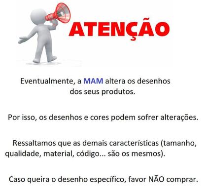 Imagem de Kit com 2 Chupetas Night & Day Mam +6m Tam2 Rosa CH22322