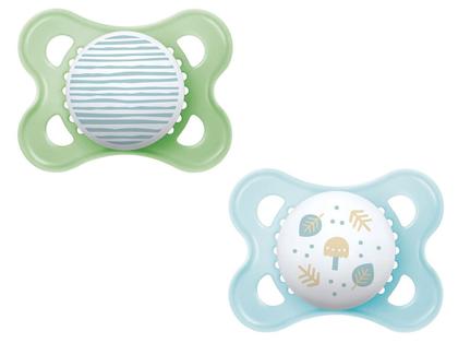 Imagem de Kit com 2 Chupetas Original Mam 0-6m Tam.1 Azul CH23221
