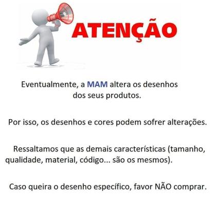 Imagem de Kit com 2 Chupetas Original MAM 6+m Menina Rosa + Estojo
