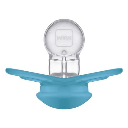 Imagem de Kit com 2 Chupetas Perfect MAM 6+ meses Azul + Estojo
