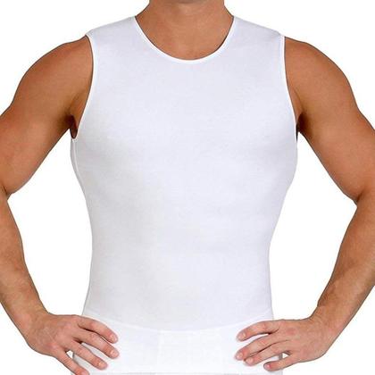 Imagem de Kit com 2 Cintas Modeladoras Masculinas Bodyshaper Alta Compressão
