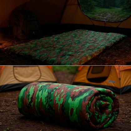 Imagem de Kit com 2 Colchonetes Mont Long para Camping Solteiro 190X60cm