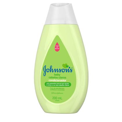 Imagem de Kit com 2 Condicionadores Johnsons Baby Cabelos Claros 200ml