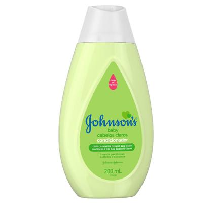 Imagem de Kit com 2 Condicionadores Johnsons Baby Cabelos Claros 200ml