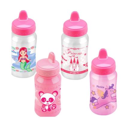Imagem de Kit Com 2 Copos De Treinamento 270ml Sortidos Petita Rosa