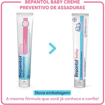 Imagem de Kit com 2 Cremes Pomada de Assadura 60gr Cada - Bepantol
