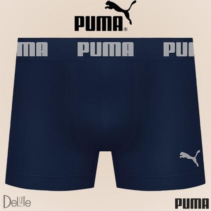 Imagem de Kit com 2 Cuecas Boxer Box Puma Sem Costura em Microfibra com Ajuste Perfeito Masculina Confortável