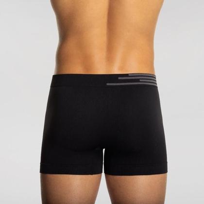 Imagem de Kit Com 2 Cuecas Boxer Lupo 436-002 Pretas