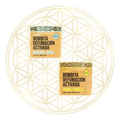 Imagem de Kit Com 2 CXs Bombita Defumação Sagrada Madre 2 Aromas