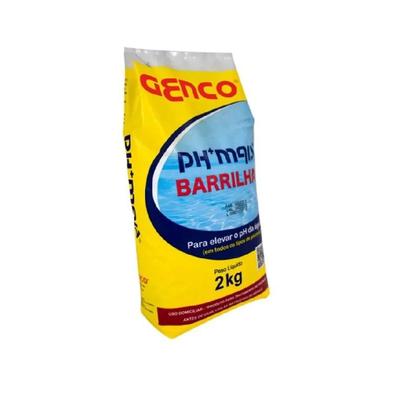 Imagem de Kit Com 2 Elevador De Ph Para Piscina Barrilha Ph Mais Genco
