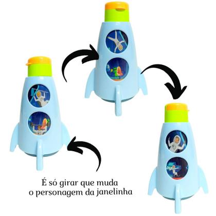 Imagem de Kit com 2 Garrafas de Foguete Infantil 320ml Plasútil