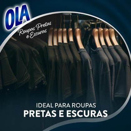 Imagem de Kit com 2 Lava Roupas Ola Roupas Pretas 1L Cada