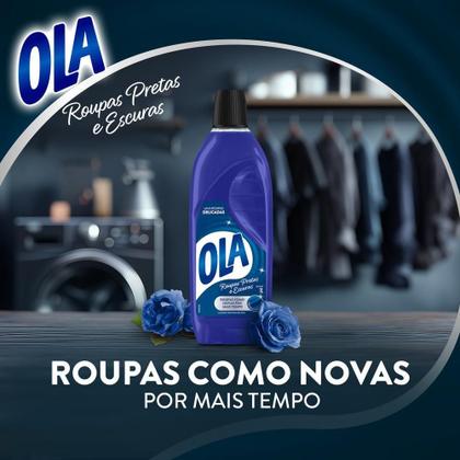 Imagem de Kit com 2 Lava Roupas Ola Roupas Pretas 1L Cada