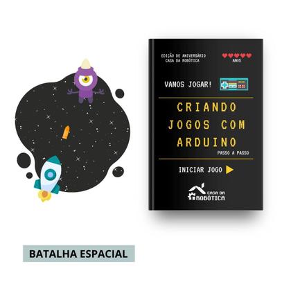 Imagem de Kit Com 2 Livros Físicos: Criando Jogos Com Arduino 1 E 2 - CDR