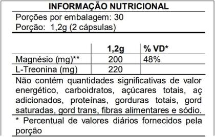 Imagem de Kit Com 2 - Magnésio Treonato 60 Capsulas de 600mg Flora Nativa do Brasil