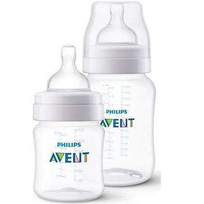 Imagem de Kit com 2 Mamadeiras ANTI-COLIC Classica 125/260ML Philips AVENTS SCY119/05