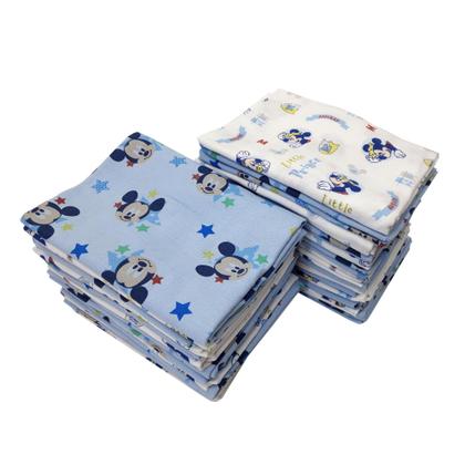 Imagem de Kit Com 2 Manta Cueiro Flanelado Disney 80x80cm
