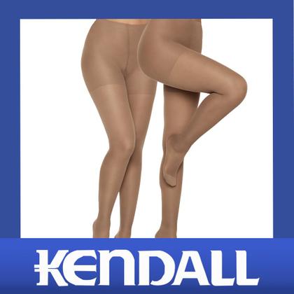 Imagem de Kit Com 2 Meia Calça Kendall Ultra Pro Média Compressão Feminina  Sem Ponteira Original 18-21Mmhg