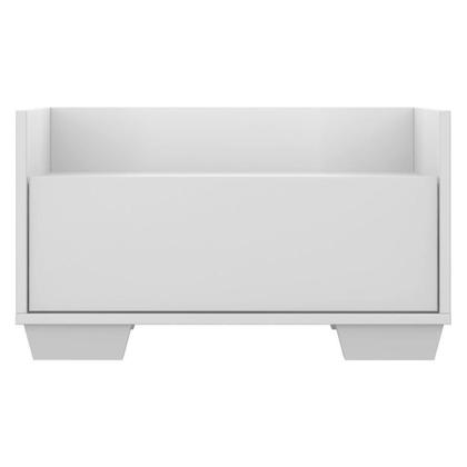 Imagem de Kit Com 2 Mesas De Cabeceira 60Cm Multimóveis V3634 Branco