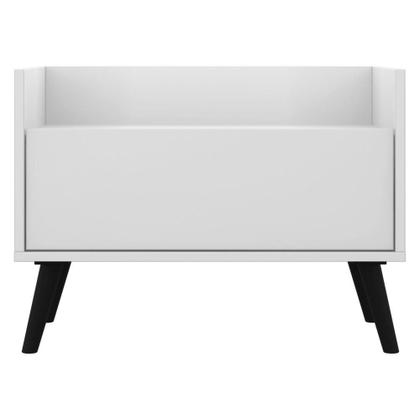 Imagem de Kit com 2 Mesas de Cabeceira 60cm Retrô Multimóveis V3633