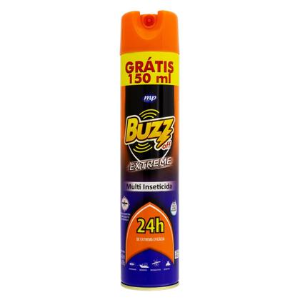 Imagem de KIT COM 2 Multi Inseticida Buzz Off 450ml Eficaz Contra o Mosquito da Dengue My Place Extreme Baratas Aranhas AE2500015